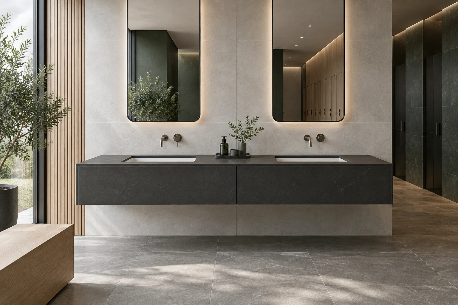 Kompakt Lavabo Sistemleri için temsili tasarım